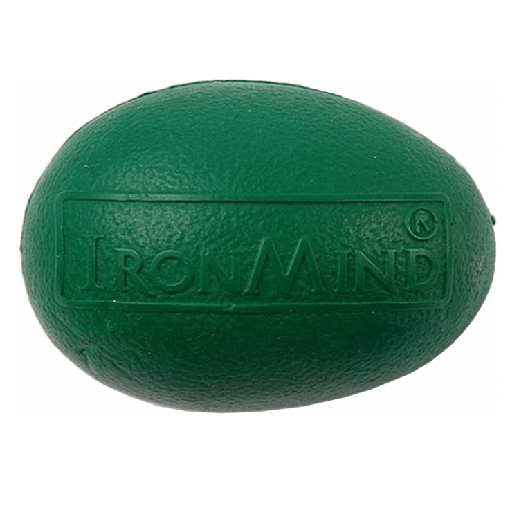Green polymer egg made by IronMind