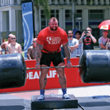 Hafthor Bjornsson using Strong-Enough Lifting Straps