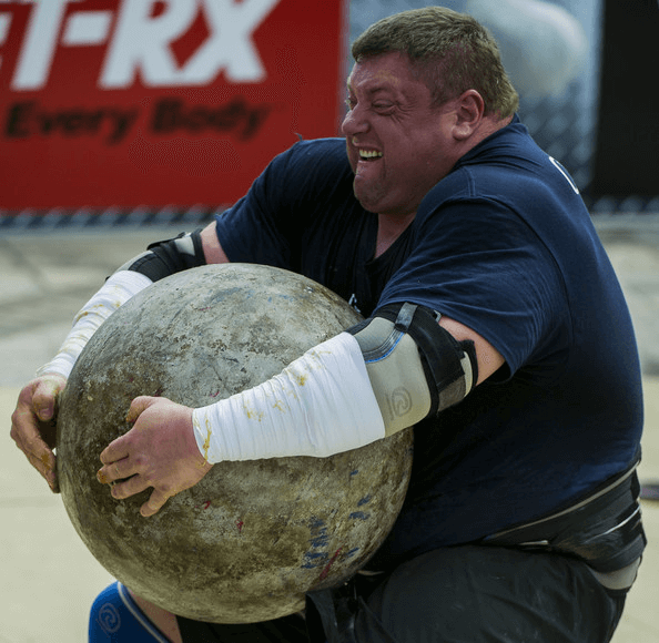 Zydrunas Savickas - World-strongest man lifting atlas stone