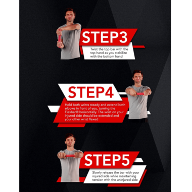 Flexbar Resistance Bar – Exercise instructions, by Thera-Band