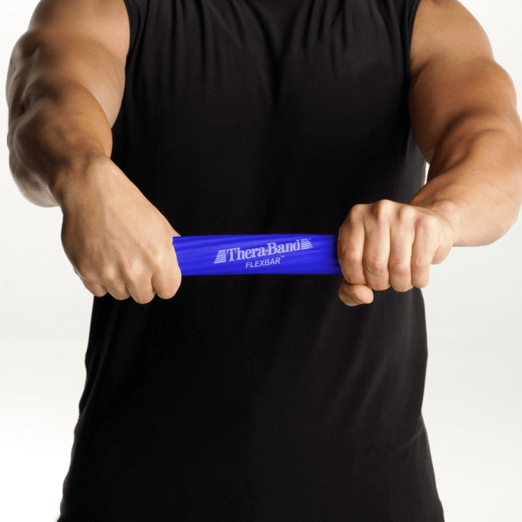 How to use a Flexbar Resistance Bar - Blue, heavy, by Thera-Band