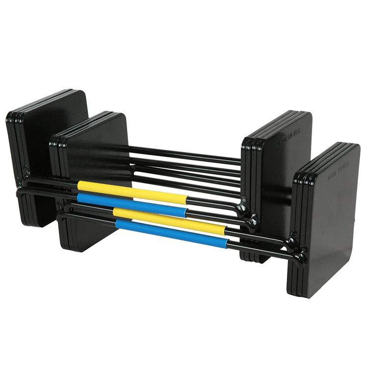 PowerBlock Elite adjustable dumbbells 50-70 pounds extension kit