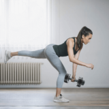 Exercise with ATIVAFIT dumbbells