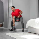 Rows with BowFlex Selectech Adjustable Kettlebells