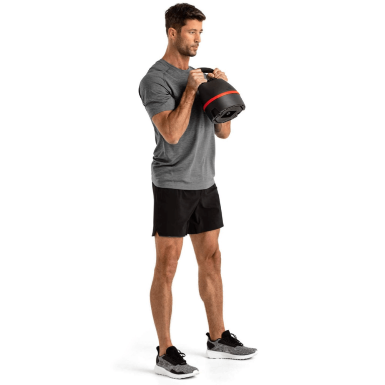 Training forearms with BowFlex Selectech Adjustable Kettlebell