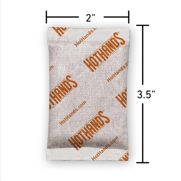 Hothands Hand Warmers - single pack dimensions