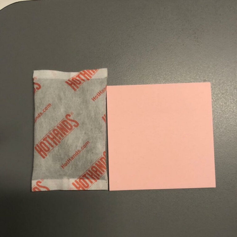 Hothands Hand Warmers - single pack size comparison