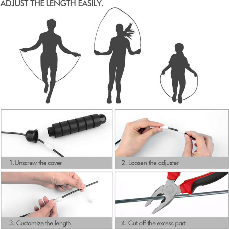 Loocio Jump Rope - adjust the length easily