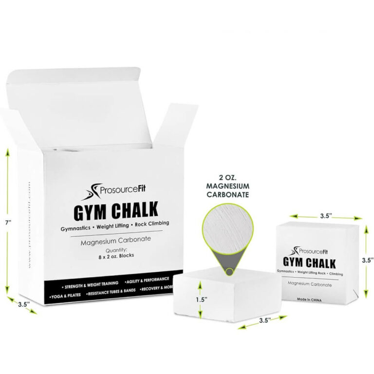 ProsourceFit Professional Grade Gym Chalk 2oz blocks