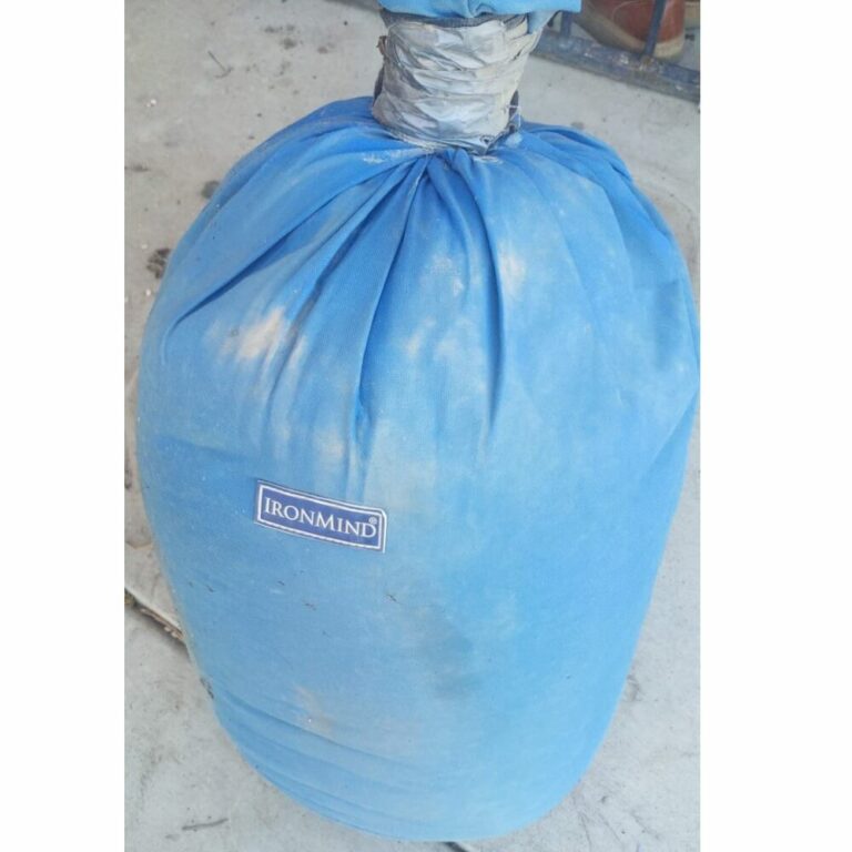 Tough-As-Nails Ironmind fitness sandbag - outdoors