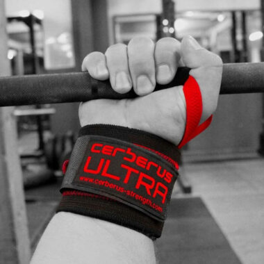 CERBERUS Ultra weight lifting wrist wraps