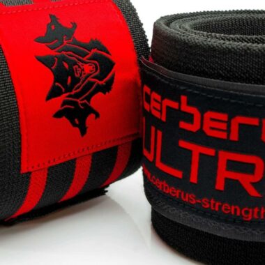 CERBERUS Ultra wrist wraps – logo