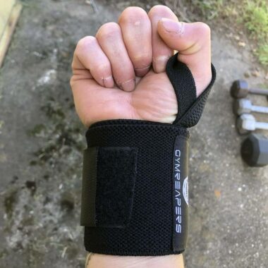 Gymreapers wrist wrap – black 1