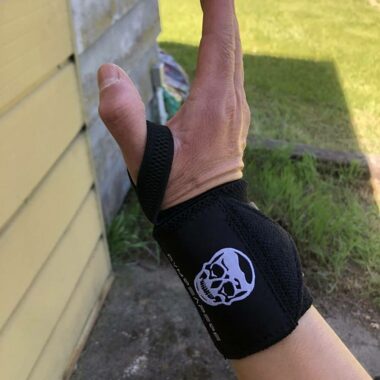 Gymreapers wrist wrap – black 2