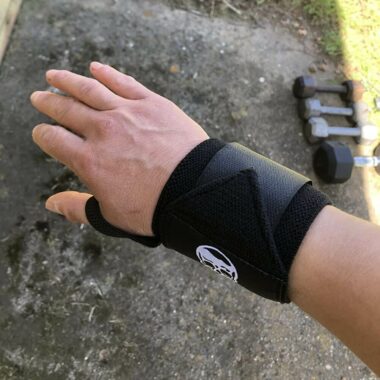 Gymreapers wrist wrap – black 3