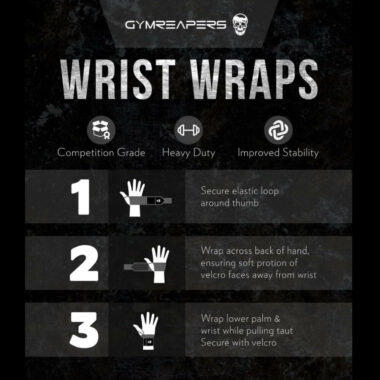 Gymreapers wrist wraps – 123 how to instructions