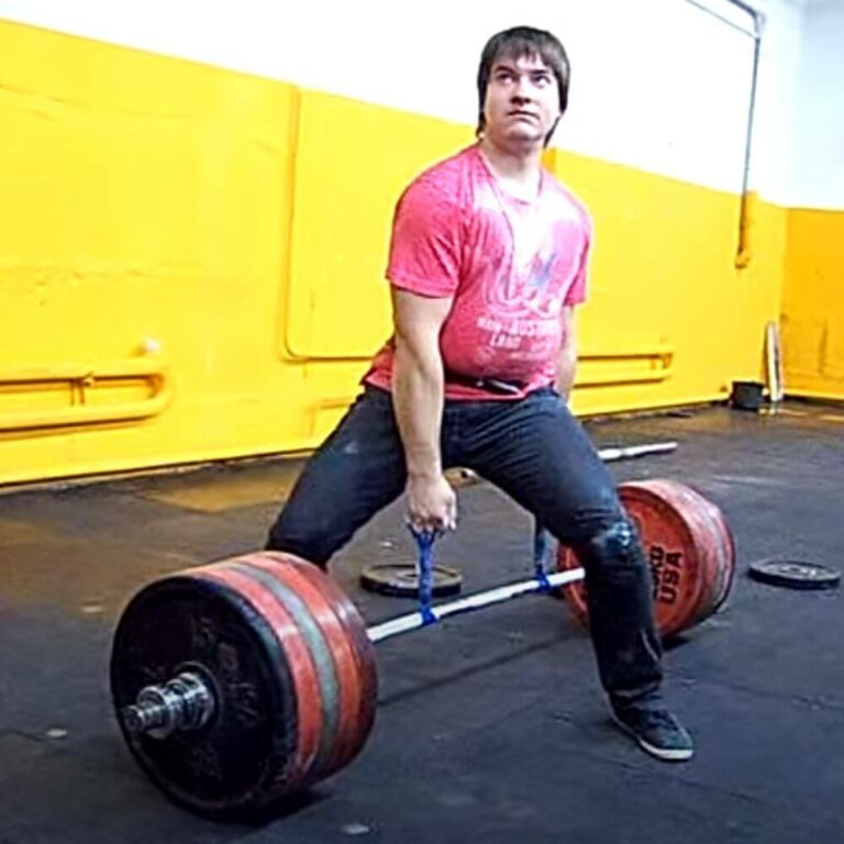 IronMind Eagle Loops used for deadlift