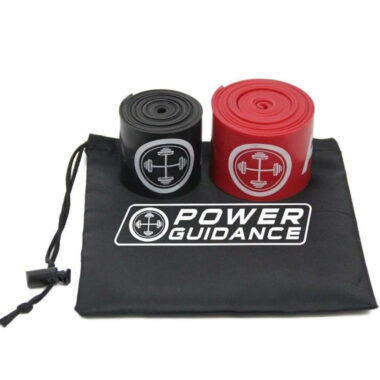 POWER GUIDANCE floss bands – black and red