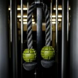 Grenadier Grips thick bar handles applied to rope