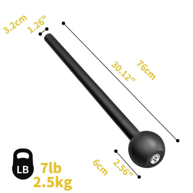 Power Guidance Steel mace 7 lb / 2.5kg macebell dimensions Improve