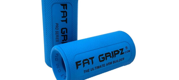 Fat Gripz Pro - blue thick bar adaptors