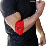 Serious Steel elbow heavy compression cuff is great for powerlifting