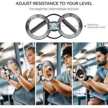 Spinning Burn Rotator Machine with suitable resistance levels for beginners, intermediate and pro