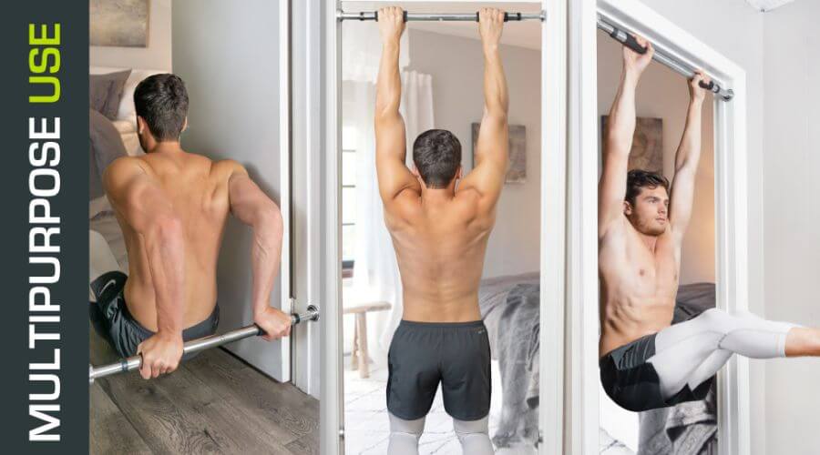 ProsourceFit doorway pull up bar is great for home gym, multipurpose use