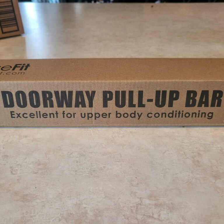 ProsourceFit doorway pull up bar - unboxed