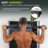 ProsourceFit multi grip door pull up bar – easy assembly and option for j brackets