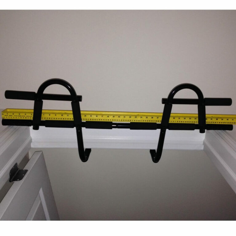 ProsourceFit multi grip door pull up bar measurements