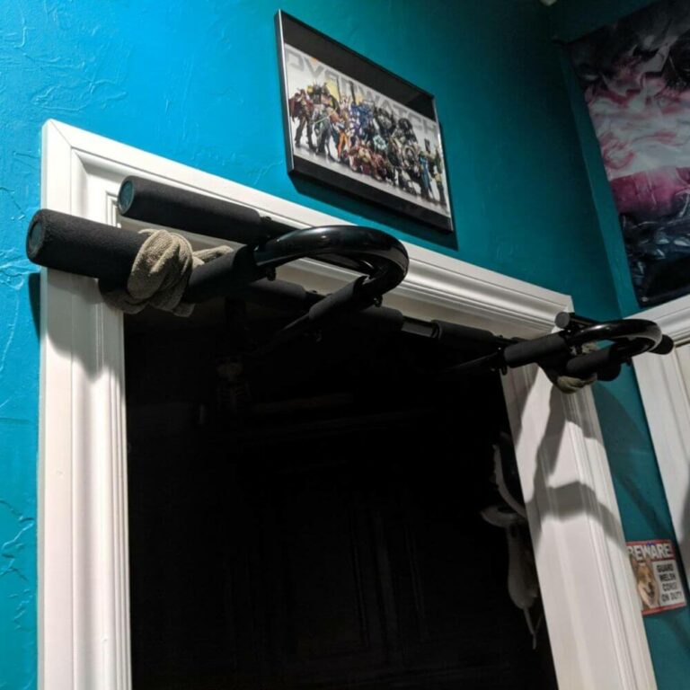 ProsourceFit multi grip door pull up bar - properly installed