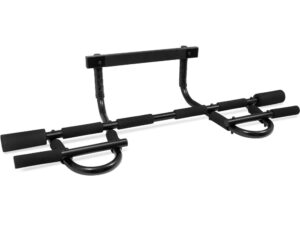 Door Pull-Up Bar with 12 Foam Grips: Max Comfort & Versatility
