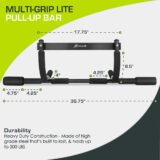 ProsourceFit multi grip lite pull up bar – dimensions