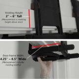 JayFlex Ryze Ups portable door frame pull up bar measurements