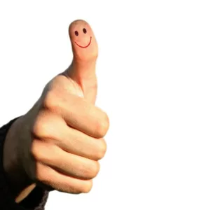 Thumb smiley