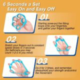 Instructions how to use finger exerciser