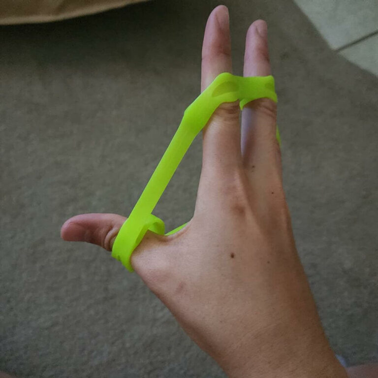 Lime Prnskter finger exerciser